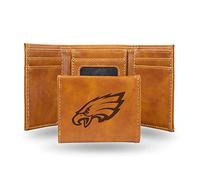 Rico Industries NFL Laser Engraved Trifold Wallet, Philadelphia Eagles