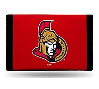 Rico Industries NHL Nylon Trifold Wallet Ottawa Senators