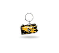 Rico Industries NHL Pittsburgh Penguins State Shape Schlüsselanhänger