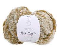 Rico Design Wolle Creative Petit Lapin Super Chunky Felloptik Polyester Senf