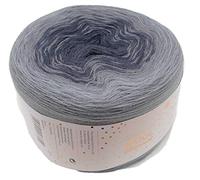 Rico Design Rico Creative Wool Dégradé Strickwolle 4-fädig 200g 800m Nadelstärke 4 Winter Handwäsche bis 40°C Schalwolle Jeans