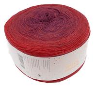 Rico Creative Wool Dégradé, 4-fädig, 200g, ca. 800m - Rot Rot