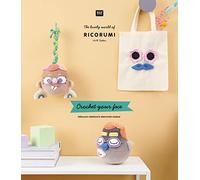 RICORUMI Crochet your face: The lovely world of RICORUMI, 100 % Cotton - Fröhlich verrückte Gesichter häkeln