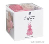 Rico Design Häkel-Set Ricorumi Baby Blankies - Hase mit Füllwatte