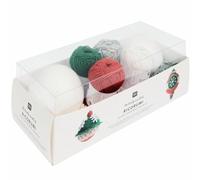 Rico Design Ricorumi Häkelset Christbaumkugeln Silber 2 Stück