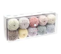 Rico Design Ricorumi-Set 10er Nilli Nilli pastel – Farben: 002,005,007,025,018,014,016,011,003,022