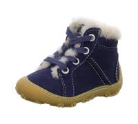 Ricosta 1500103170 See (Blau) - Winterstiefel Mädchen Baby - Kinderschuhe Gefütterte Kinderstiefel Gr. 18 - 42, Blau, leder (barbados) für Kinder, blau, Größe 19 EU