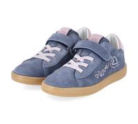 RICOSTA 50 7501500/140 Mädchen Sneaker Low Rauleder in blau - Gr. 33