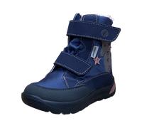RICOSTA Mädchen Stiefel Annika, Kinder Boots, Weite: Mittel, lose Einlage, Sympatex, Blinklicht, wasserdicht, Klettstiefel, Nautic/Marine (180), 25 EU