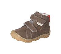 RICOSTA Baby Jungen Lauflernschuhe Donny,Kinder Boots,WMS:Weit,CareTEX,terracare,Barfuß-Schuh,Lammwolle,Army (590),24 EU