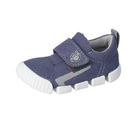 RICOSTA Baby Jungen Lauflernschuhe NEILY,Kinder Halbschuhe,waschbar,Barfuß-Schuh,Lauflernschuhe mit Klettverschluss,flexibel,Ozean (170),19 EU