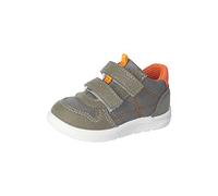 RICOSTA Baby Jungen Low-Top Sneaker SAM,Kinder Lauflernschuhe,WMS:Mittel,lose Einlage,Turnschuhe,Laufschuhe,Klettschuhe,Oliv/Timo (570),22 EU