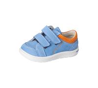 RICOSTA Baby Jungen Low-Top Sneaker Timmy,Kinder Lauflernschuhe,WMS:Mittel,lose Einlage,Halbschuhe,straßenschuhe,Adriatic/orange (140),21 EU
