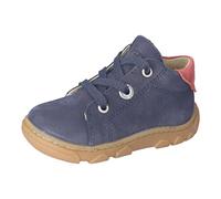 RICOSTA Baby Jungen Stiefel ZUMA,Kinder Lauflernschuhe,WMS:Mittel,Barfuß-Schuh,schnürstiefel,booties,leder,nautic/rot (170),22 EU