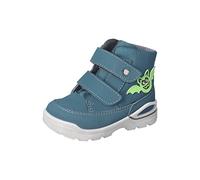 RICOSTA Baby Jungen Winterstiefel JAN,Kinder Lauflernschuhe,WMS:Mittel,lose Einlage,Sympatex,Blinklicht,Outdoor-Kinderschuhe,Storm (540),22 EU