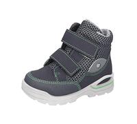RICOSTA Baby Jungen Winterstiefel Lasse,Kinder Lauflernschuhe,WMS:Mittel,lose Einlage,Sympatex,waschbar,wasserdicht,Stiefel,See/Graphit (180),21 EU