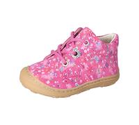 RICOSTA Baby Mädchen Stiefel DOTS,Kinder Lauflernschuhe,WMS:Mittel,lose Einlage,schnürstiefel,Booties,Leder,pop (330),24 EU