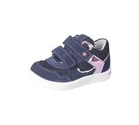 RICOSTA Baby Mädchen Stiefel FELI,Kinder Lauflernschuhe,WMS:Mittel,lose Einlage,Klettstiefel,Booties,Leder,Nautic/rosa (170),23 EU