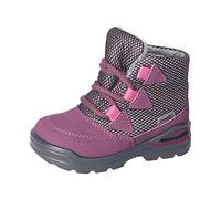 RICOSTA Baby Mädchen Winterstiefel Emil,Kinder Lauflernschuhe,WMS:Mittel,lose Einlage,Sympatex,waschbar,Merlot/Purple (380),22 EU