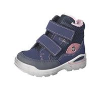RICOSTA Baby Mädchen Winterstiefel Lasse,Kinder Lauflernschuhe,WMS:Mittel,lose Einlage,Sympatex,waschbar,wasserdicht,Nautic/Sucre (170),24 EU