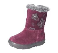 RICOSTA Baby Mädchen Winterstiefel UMI,Kinder Lauflernschuhe,WMS:Mittel,lose Einlage,Sympatex,Winterschuhe,uebergangsstiefel,Merlot (380),22 EU