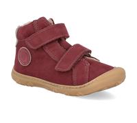 Lauflernschuh PEPINO BY RICOSTA "Gedo WMS: normal", Kinder, Gr. 23, rot, Leder, casual, Schuhe, Barfußschuh mit hochgezogener Zehenkappe, Größenschablone zum Download (95318127-23) rot