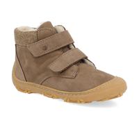 RICOSTA Jungen Stiefel NICO, Baby und Kleinkinder Lauflernschuhe, Weite: Weit, terracare,Barfuß-Schuh, wasserdicht, Klettstiefel, Schoko (270), 22 EU