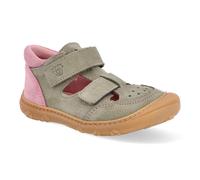 Ricosta Barfuß Kindersandalen - Pepino Eni eukalyptus/rosa M grün 21