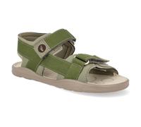 Ricosta Barfuß-Kindersandalen - Pepino Loen Eukalyptus Kent/Mamba grün 33