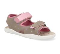 Ricosta Barfuß-Kindersandalen - Tamo tundra mallow Mamba grau-rosa 27