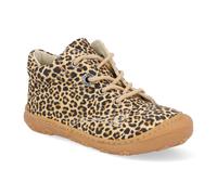 Ricosta Mädchen Stiefel DOTS Schnürstiefel Leder Weite MITTEL desert Größe 22