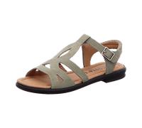 RICOSTA Mädchen Riemchensandalen BECCA, Kinder Sandalen, Weite: Mittel, sandaletten, sommersandalen, flach, sommerschuhe, eukalyptus (530), 33 EU