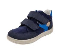 RICOSTA Jungen Low-Top Sneaker Kito, Kinder Lauflernschuhe, Weite: MITTEL, lose Einlage, Sympatex, Klettstiefel, Booties, Nautic (170), 25 EU