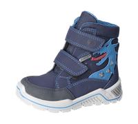 RICOSTA Jungen Stiefel GRISU, Kinder Boots, Weite: Mittel, lose Einlage, Sympatex, Blinklicht, wasserdicht, Klettstiefel, Nautic/Ozean (171), 32 EU