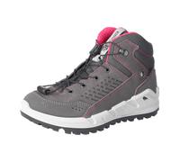 RICOSTA Mädchen Winterstiefel Xplorer, Kinder Boots, lose Einlage, Sympatex, Outdoor-Kinderschuhe, Winterboots, warm, Carbon/pink (490), 38 EU