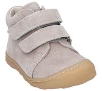 RICOSTA Mädchen und Jungen Stiefel Chrisy, Kinder Lauflernschuhe, Weite: Weit, lose Einlage, terracare, Klettstiefel, Booties, Leder, kies (650), 25 EU