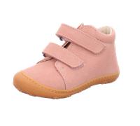 RICOSTA Mädchen Stiefel Chrisy, Baby und Kleinkinder Lauflernschuhe, Weite: MITTEL, lose Einlage, terracare, Klettstiefel, Leder, pink (311), 22 EU