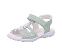 RICOSTA Mädchen Sandalen Cleo, Kinder Sommerschuhe, Weite: Mittel, Sandaletten, Klettverschluss, Freizeitschuhe, Avocado (510), 30 EU