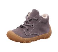 RICOSTA Jungen Stiefel Colin, Baby und Kleinkinder Lauflernschuhe, Weite: Weit, terracare,Barfuß-Schuh, schnürstiefel, Booties, Graphit (440), 19 EU