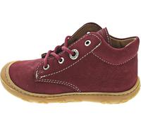 PEPINO Mädchen Halbschuhe Lauflernschuhe Cory Dunkelrot Rauleder, Größe:26, Farbauswahl:rot