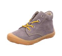 RICOSTA Mädchen Riemchenballerinas Alice, Kinder Flats, Weite: MITTEL, lose Einlage, Slip-ons, spangenballerinas, Mary-Jane, Pumps, Graphit/gelb (450), 26 EU