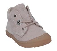 Lauflernschuh PEPINO BY RICOSTA "CORY W WMS: Weit", Baby, Gr. 23, grau (kies), Leder, Schuhe, Schnürschuh m. Weiten-Meßsystem, Leder, Größenschablone zum Download (32819157-23) kies
