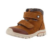RICOSTA Jungen Stiefel Dario, Kinder Lauflernschuhe, Weite: Mittel, lose Einlage, Sympatex, wasserdicht, Klettstiefel, Booties, Curry (260), 23 EU