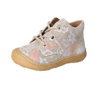 Ricosta Dots 1200502650 Tundra (Beige) - Halbschuh Schnürschuh für Jungen Baby - Kinderschuhe Lauflernschuhe Gr. 18 - 26, Beige, leder (dino) für Kinder, beige, Größe 21 EU