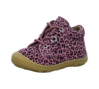 RICOSTA Mädchen Stiefel DOTS, Kinder Lauflernschuhe, Weite: Mittel, lose Einlage, schnürstiefel, Booties, Leder, Rosewood (332), 23 EU