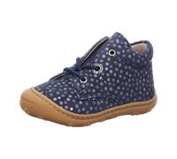 RICOSTA Mädchen Stiefel DOTS, Kinder Lauflernschuhe, Weite: Mittel, lose Einlage, schnürstiefel, Booties, Leder, Nautic (171), 23 EU
