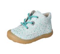 RICOSTA Mädchen Schnürhalbschuhe DOTS, Kinder Lauflernschuhe, Weite: MITTEL, lose Einlage, schnürstiefel, Booties, Leder, Frozen (510), 25 EU