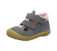 PEPINO Leder-Halbsandalen "Ebi" in Grau - Größe 23 | Babysandalen