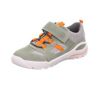 RICOSTA Jungen Low-Top Sneaker Fast, Kinder Halbschuhe, Weite: Mittel, lose Einlage, Klettverschluss, straßenschuhe, eukalyptus/hellgrau (530), 33 EU