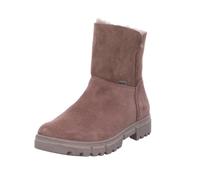 Stiefelette RICOSTA "Ricosta Stiefelette Veloursleder", Damen, Gr. 37, braun (schoko), Veloursleder, Schuhe Stiefelette (23188400-37) schoko